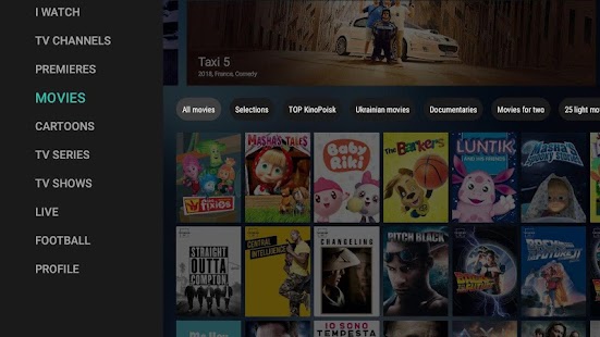 MEGOGO for Android TV Tangkapan layar