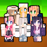 Cover Image of Download Skins for Girls for MCPE Pocke  APK