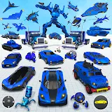 Robot Car Transformation Games icon