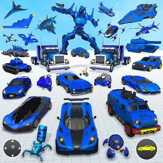 Robot Car Transformation Games apk