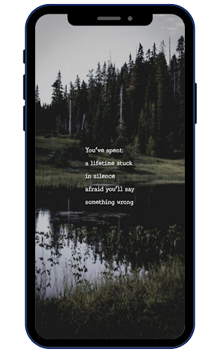 Android application Heartbreak Quotes screenshort