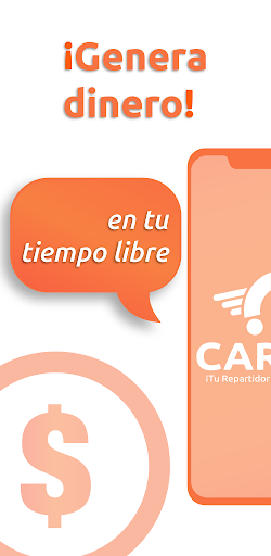 Android application CARBS para repartidores screenshort