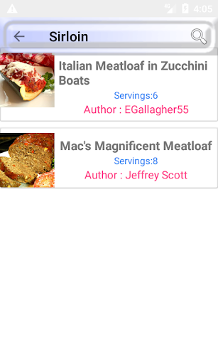 Meatloaf: Beef cook recipe Screen 2