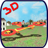 Flying Hovercraft Bike 3D icon