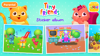 Baby Stickers - Animal dolls Screenshot