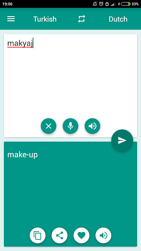 Dutch-Turkish Translator Screen 3