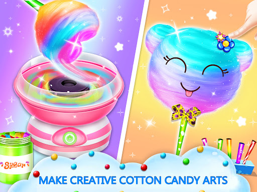 Cotton candy - sweet shop game