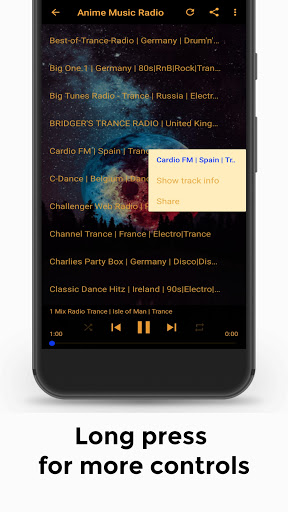 Trance Music Radio Screen 3