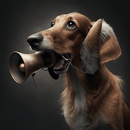Ikoonprent Друмсель кликер: Говорящий пёс