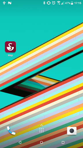 Android application Map screenshort