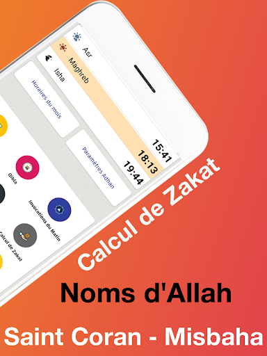 Azan French: prayer times Screen 3