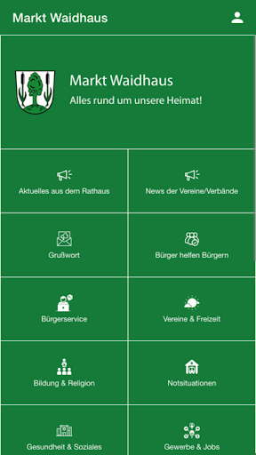 Android application Markt Waidhaus screenshort