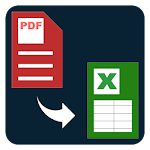 Cover Image of Download Convert PDF to XLSX 13 APK
