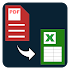 Convert PDF to XLSX