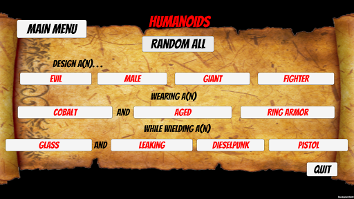 Concept Generator Design This