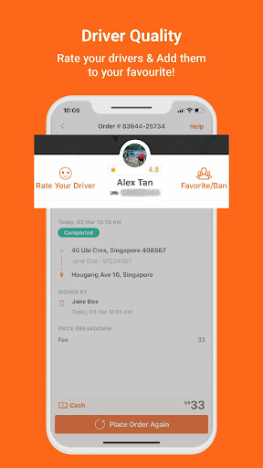 Lalamove Asia - 24/7 On-Demand Delivery App android2mod screenshots 7