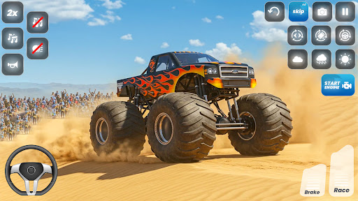Monster Truck 3D Offline Games 20