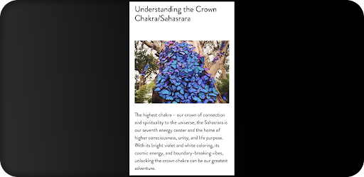 Om Crown Chakra healing Screen 2