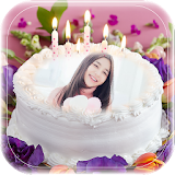 Photo On Birthday Cake Pro icon