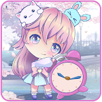 Cover Image of Download Chibi Anime Alarm Clock App 3.0 APK