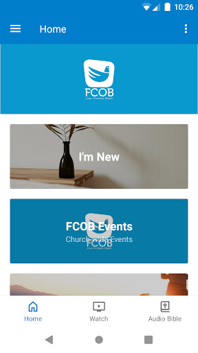 Android application FCOB screenshort