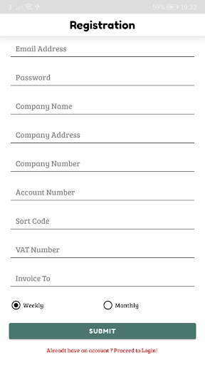 Android application Truck Invoice - Transport Inv screenshort