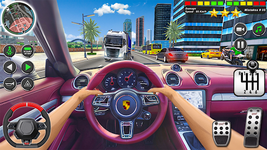 City Driving School Car Games v7.1 Mod Apk (Unlimited Money/Unlcok) Free For Android 2