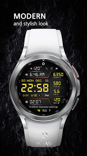 A440 Health Watch Face YOSASH Screen 3