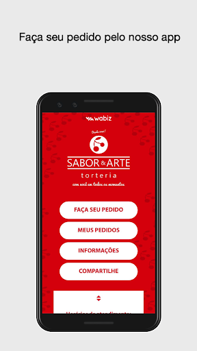 Android application Sabor & Arte Torteria screenshort