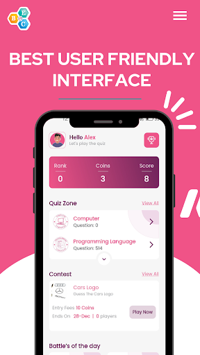 Android application BEC Quiz Trivia - Play & Learn screenshort