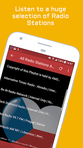 Czech Radio Music & News Screenshot 1 - AppWisp.com
