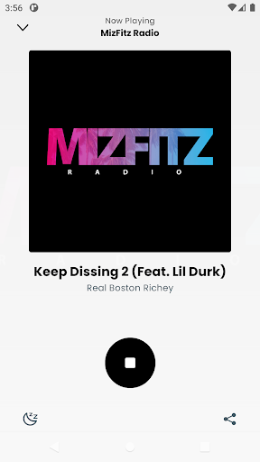 MizFitz Radio Screen 2
