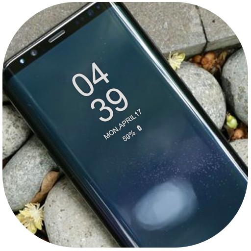 Always on display clock widget 5.0 Icon