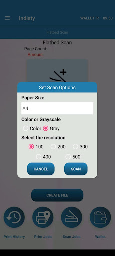 Indisty: Print from Anywhere Screen 2
