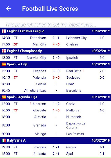 Live Sports News Screenshot 3 - AppWisp.com