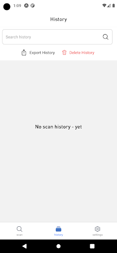 Android application eConsignment screenshort