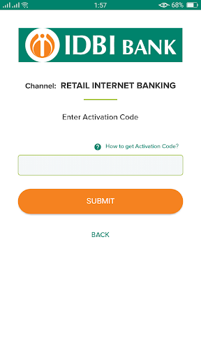 IDBI Bank Soft Token Screen 3