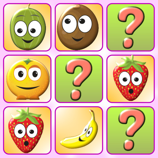 Mem Fruits: pop fruit pairs logo