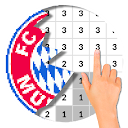Herunterladen Football Logo Color By Numbers Installieren Sie Neueste APK Downloader