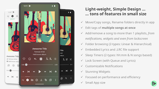 Musicolet Music Player Varies with device APK screenshots 1