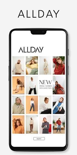 Android application Allday screenshort