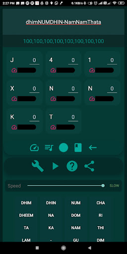 Aadi Mridangam Stroke Editor