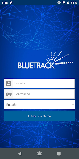Android application BluetrackGps screenshort