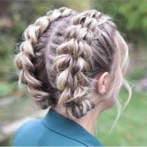 Offline girls hairstyles logo