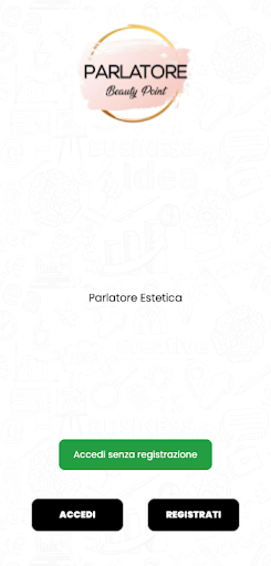 Android application Parlatore Beauty Point screenshort