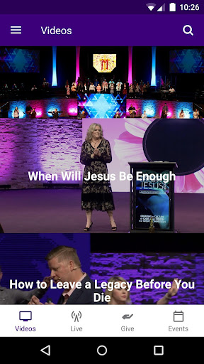 Android application Princeton Pike Church screenshort