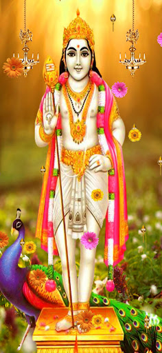 Lord Murugan Live Wallpaper Screen 3