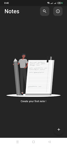 Android application TH Notes screenshort