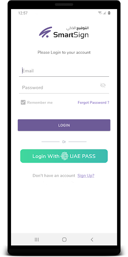 SmartSign UAE Screen 2
