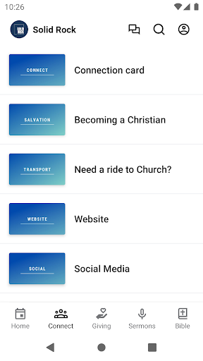 Solid Rock Baptist Church Screen 2